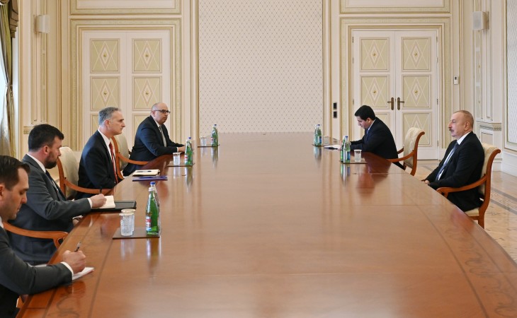 President Ilham Aliyev received U.S. Department of State Senior Advisor