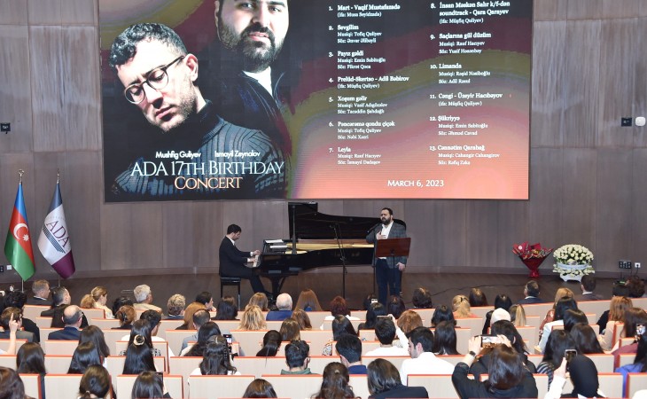 ADA-nın 17 illiyi qeyd olunub