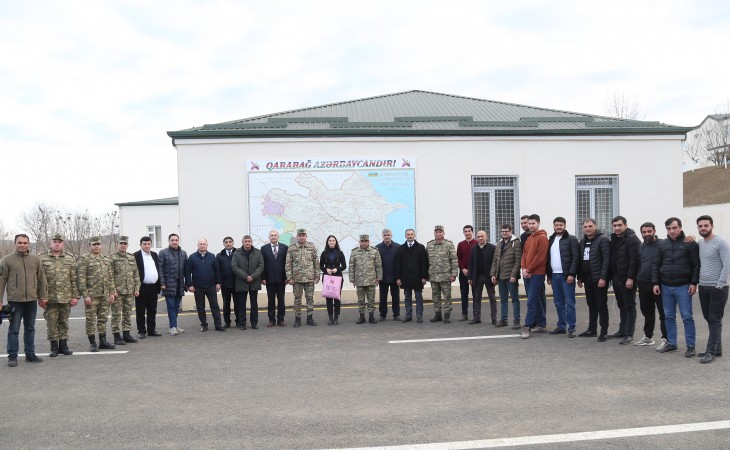 Azad edilmiş ərazilərə növbəti mediatur təşkil olunub