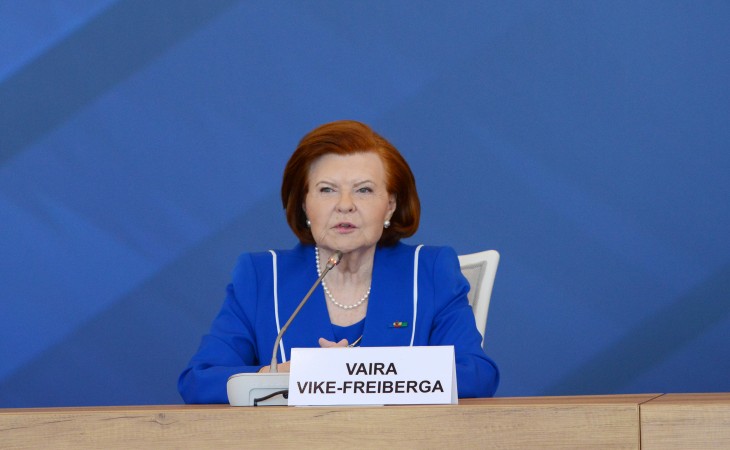 Vaira Vike-Freiberga: Persuasive power and importance of Baku Forum is growing every year
