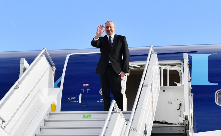 President Ilham Aliyev completed his working visit to Germany