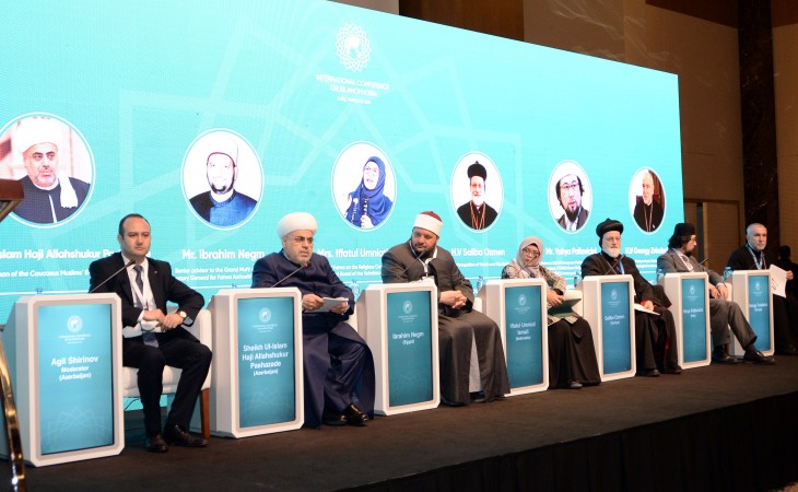 Bakı konfransı: Dini müxtəlifliyi təşviq etməklə harmonik cəmiyyətlərin qurulması yolları müzakirə edilib