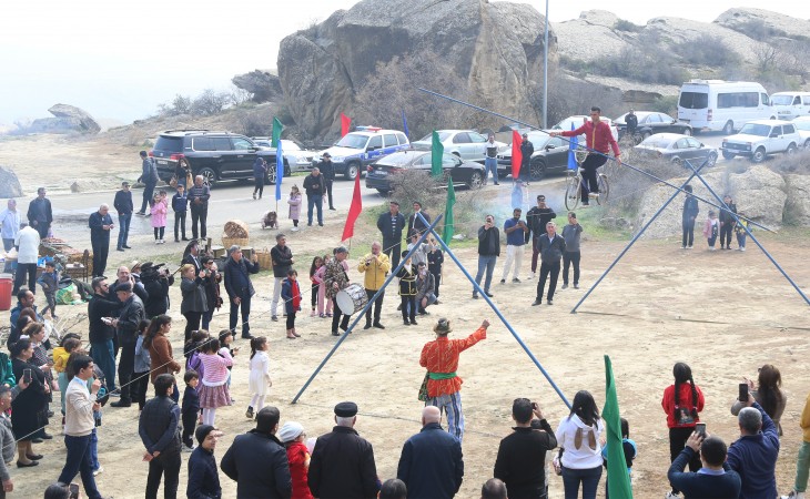 Qobustan Qoruğunda Novruz bayramı qeyd olunub  