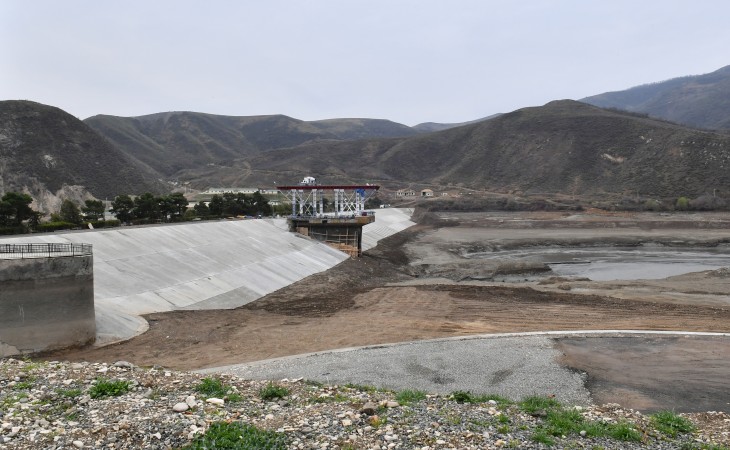Familiarization with major overhaul of Sugovushan water reservoir and main water canal coming out of it and construction of tourism infrastructure facilities